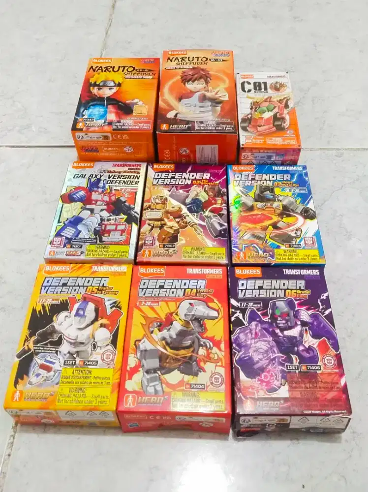 Blokees Action Figures Collection