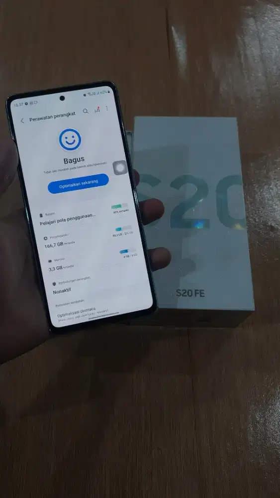 Samsung s20 fe 8/256 resmi sein