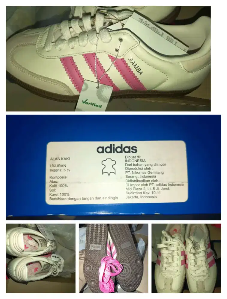Sepatu adidas samba Original 807 garage