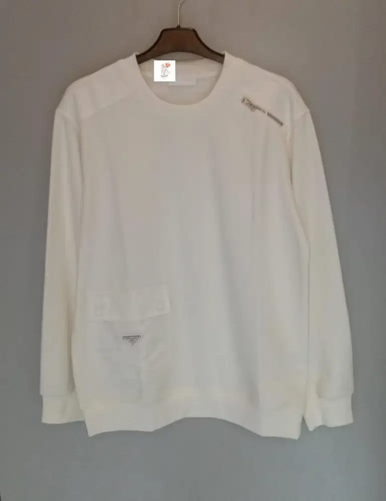 PRADA SWEATSHIRT WHITE