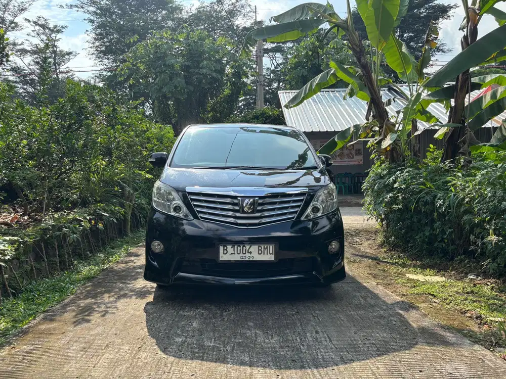 Toyota Alphard 2.4 S 2011 Matic AT Genap