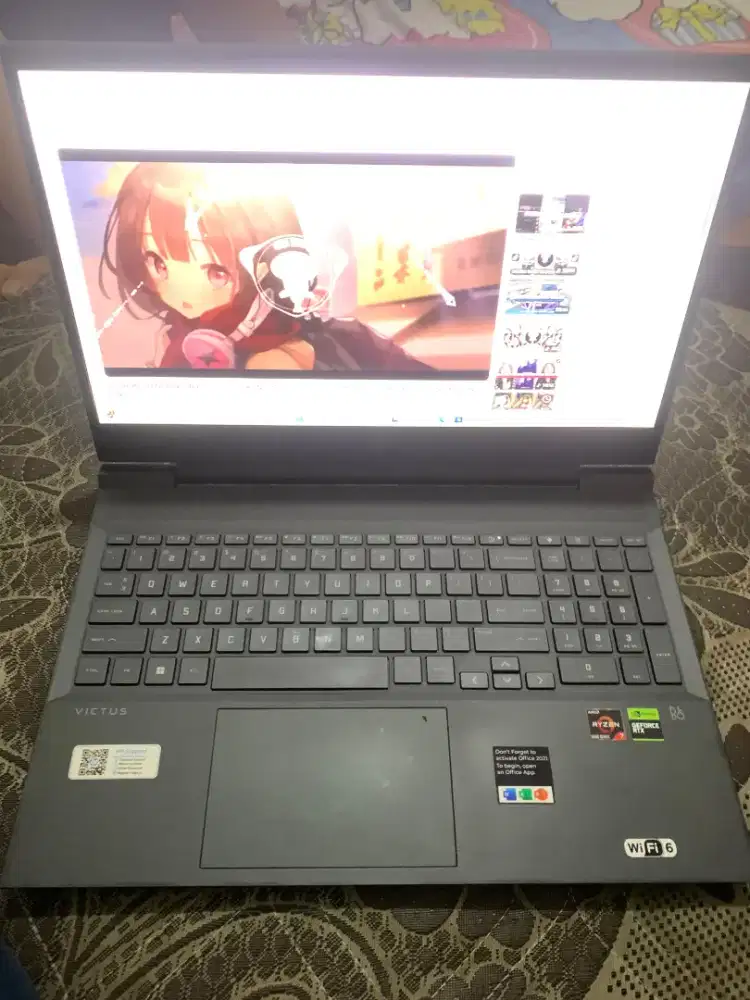 Victus RYZEN 7 5800H RTX3050TI