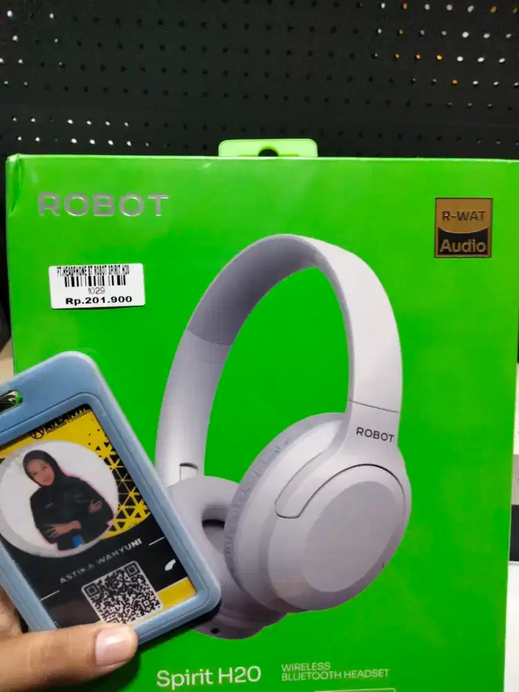 HEADPHONE BT ROBOT SPIRIT H20