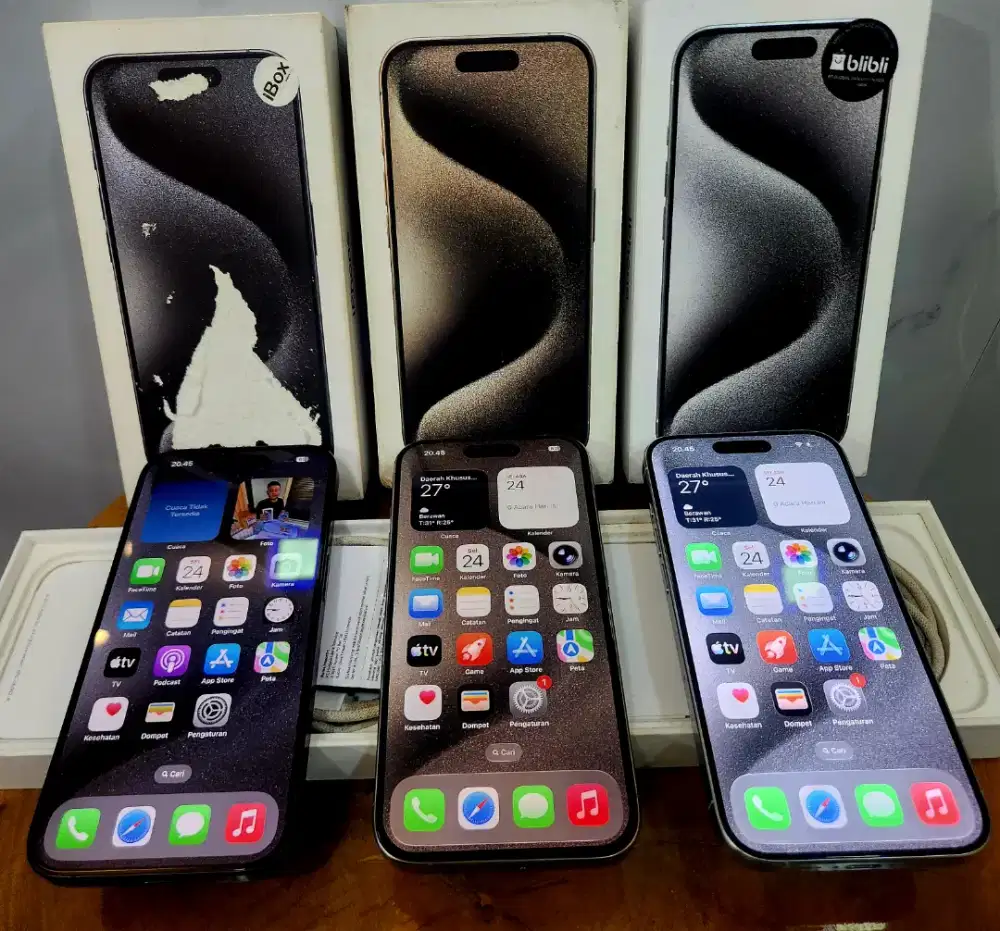 Iphone 15 pro 128gb ibox