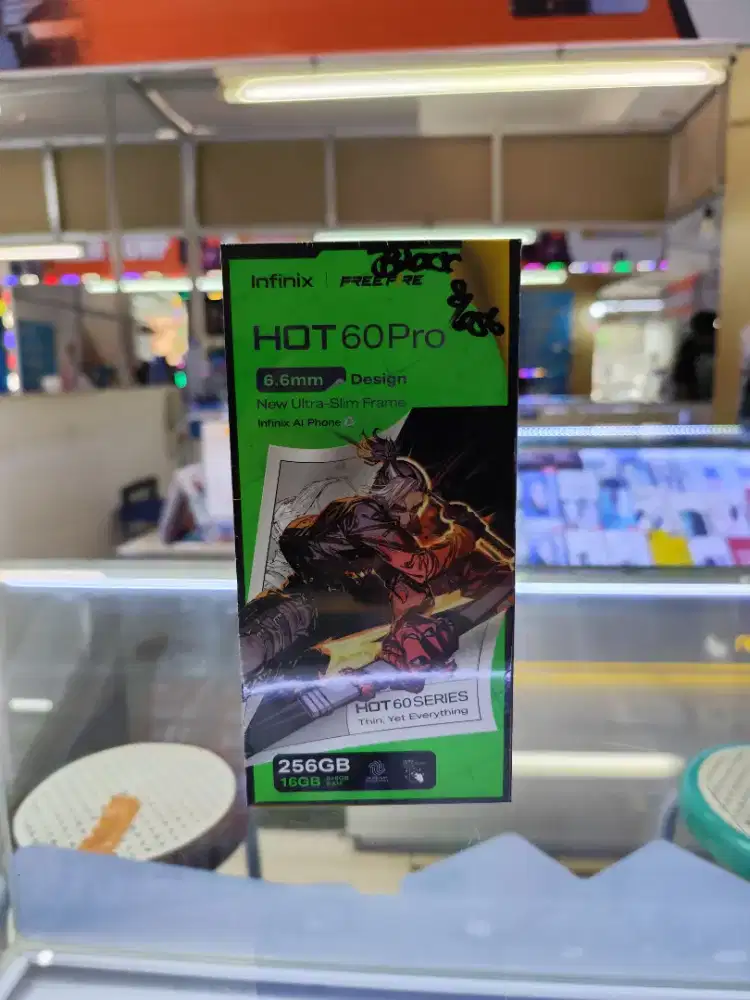 Infinix Hot 60 pro 8/256 New Black