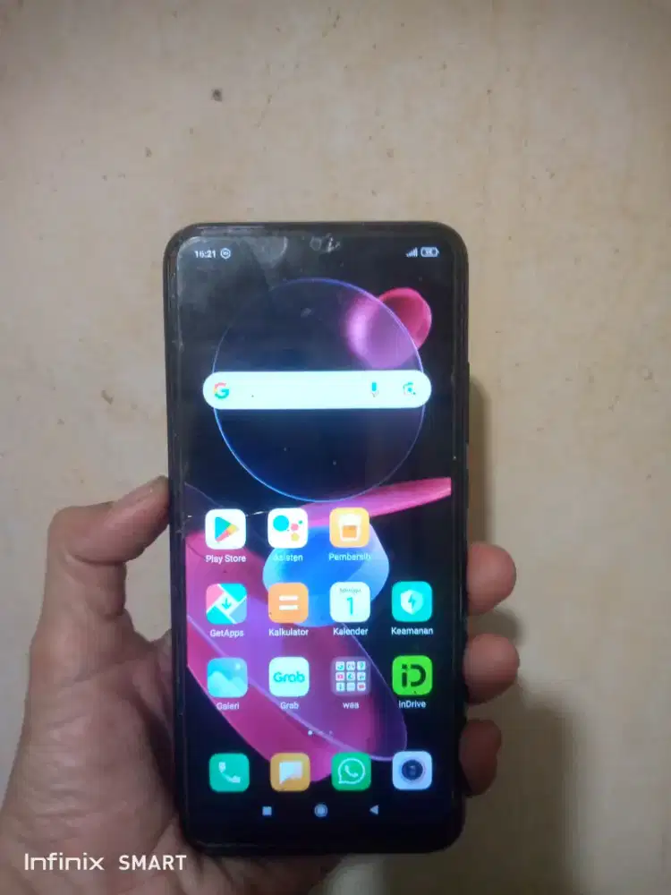 Redmi 9c ram 4/64 jaringan 4g
