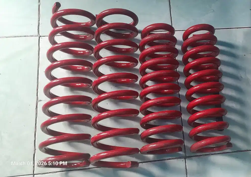 Pedders trakryder coil spring fortuner