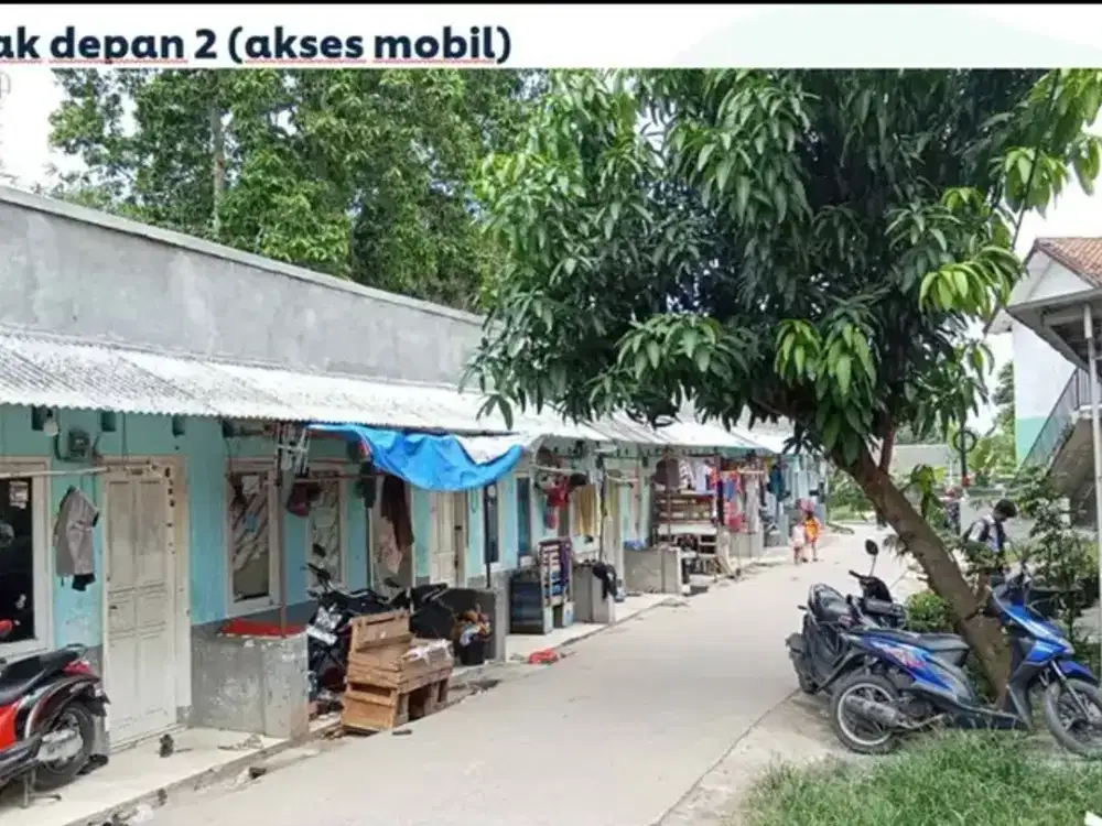 Dijual Kontrakan 9 Pintu Isi Full Akses Mobil  Luas 440 Meter