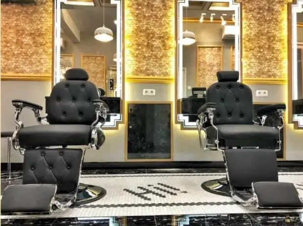 DIJUAL SET BARBER CHAIR + CERMIN PREMIUM