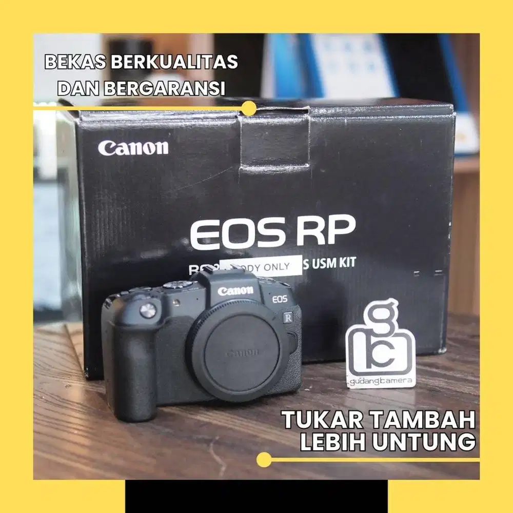 CANON EOS RP BODY ONLY - MINT CONDITION -