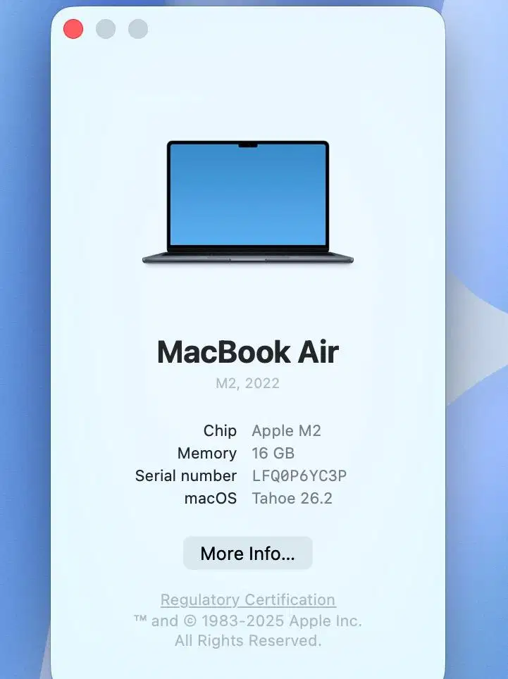 Jual santai Macbook Air M2