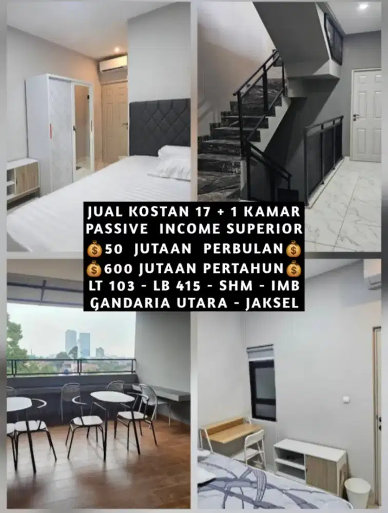 JUAL BU KOS KOST KOSAN KOSTAN GANDARIA RADIO DALAM JAKSEL