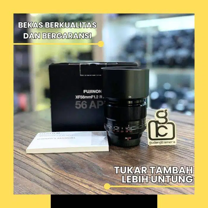 Lensa Fujinon XF 56mm F1.2 APD - MINT CONDITION - 0397