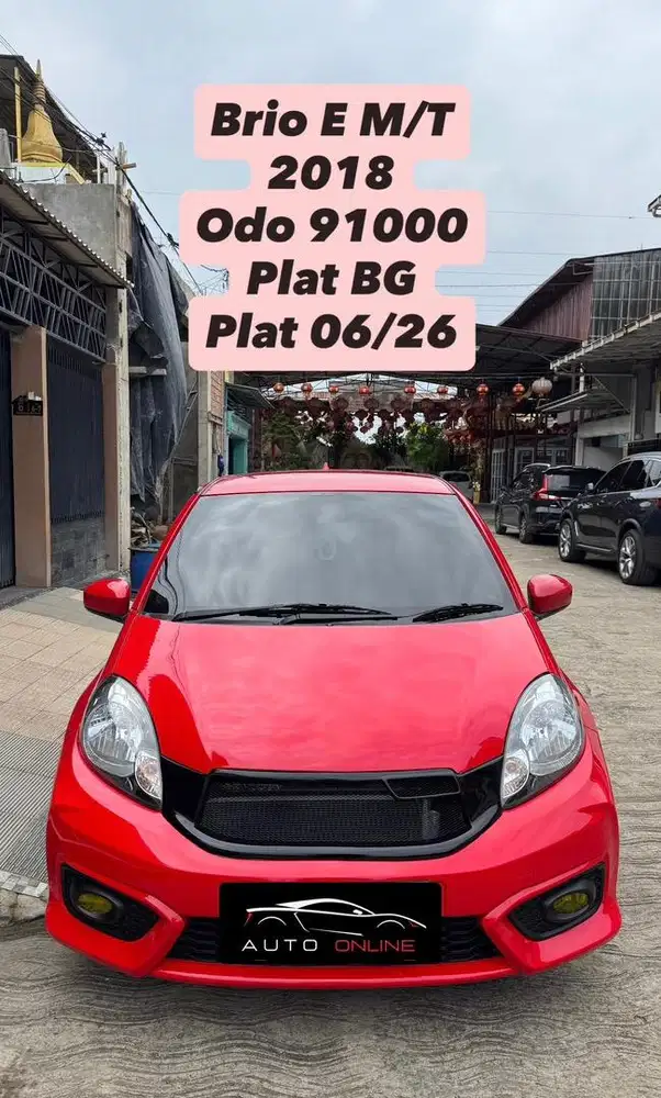 Honda Brio E M/T 2018