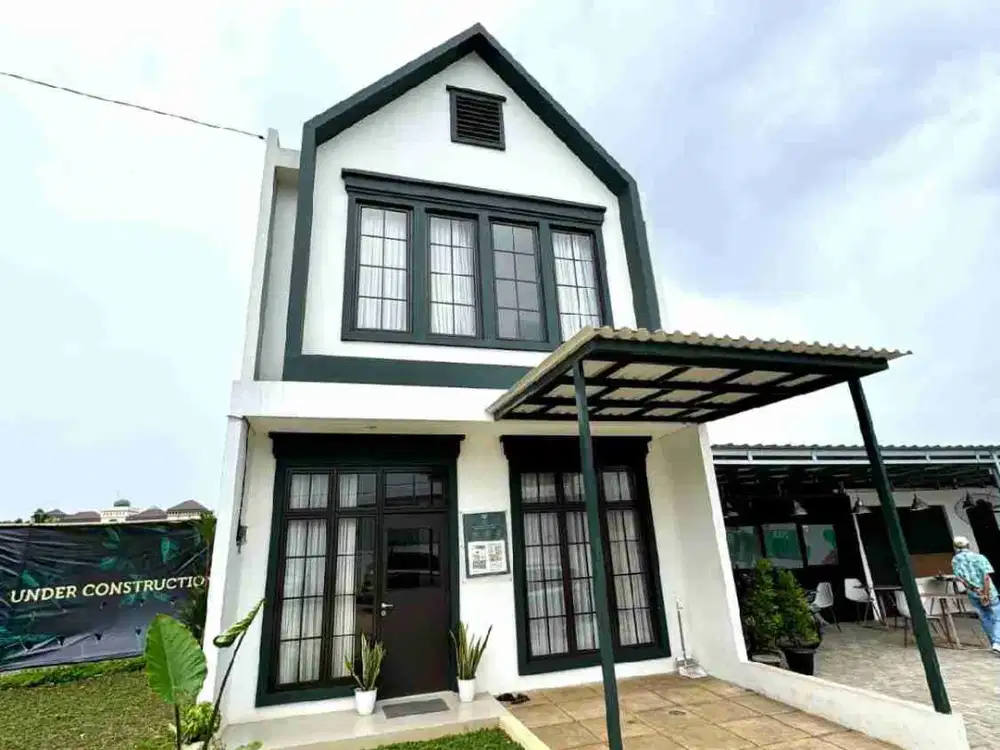 HUNIAN BERKONSEP MODERN SCANDINAVIAN PINGGIR JALAN CIPUTAT TANGSEL