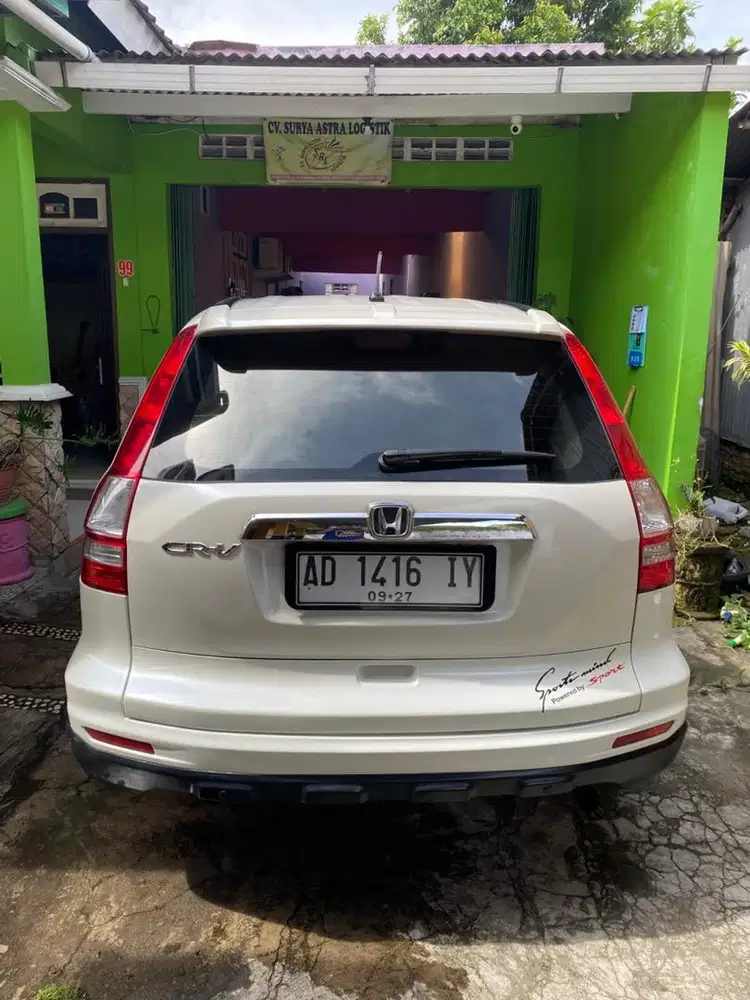 Dijual CRV TAHUN 2012
