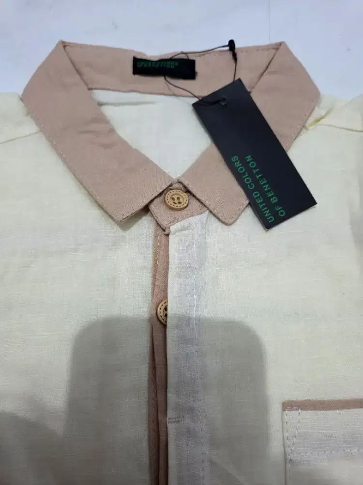 Kemeja Lebaran anak ld 80cm merk United Color