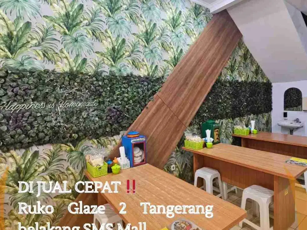 DI JUAL CEPAT Ruko Glaze 2 Tangerang belakang SMS Mall