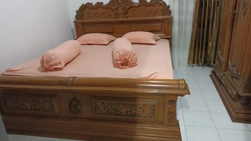 Kamar set jati premium (aslinya bagus baget)