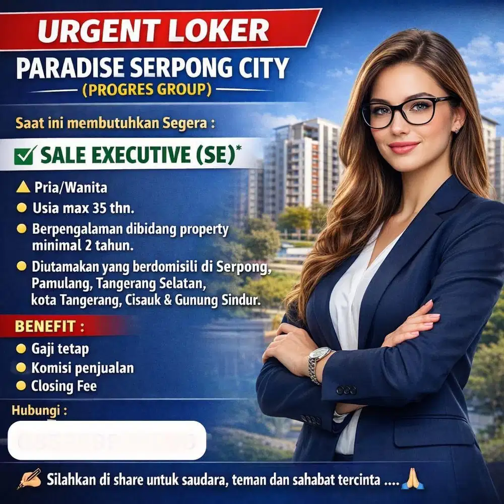 Marketing Properti Paradise Serpong Tahap 2