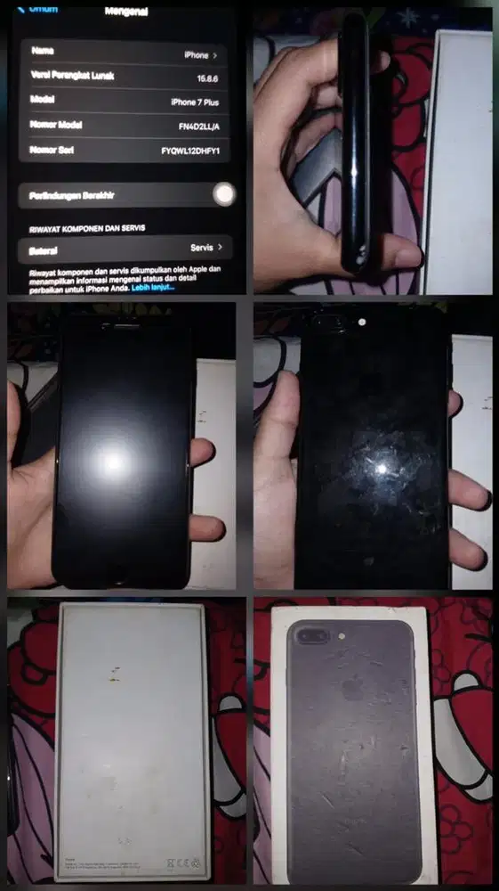 DI jual cepat ip 17+ 128gb all op