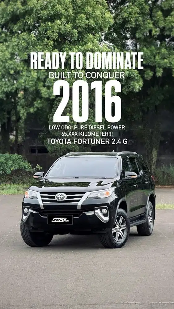 Toyota Fortuner 2.4 G 2016