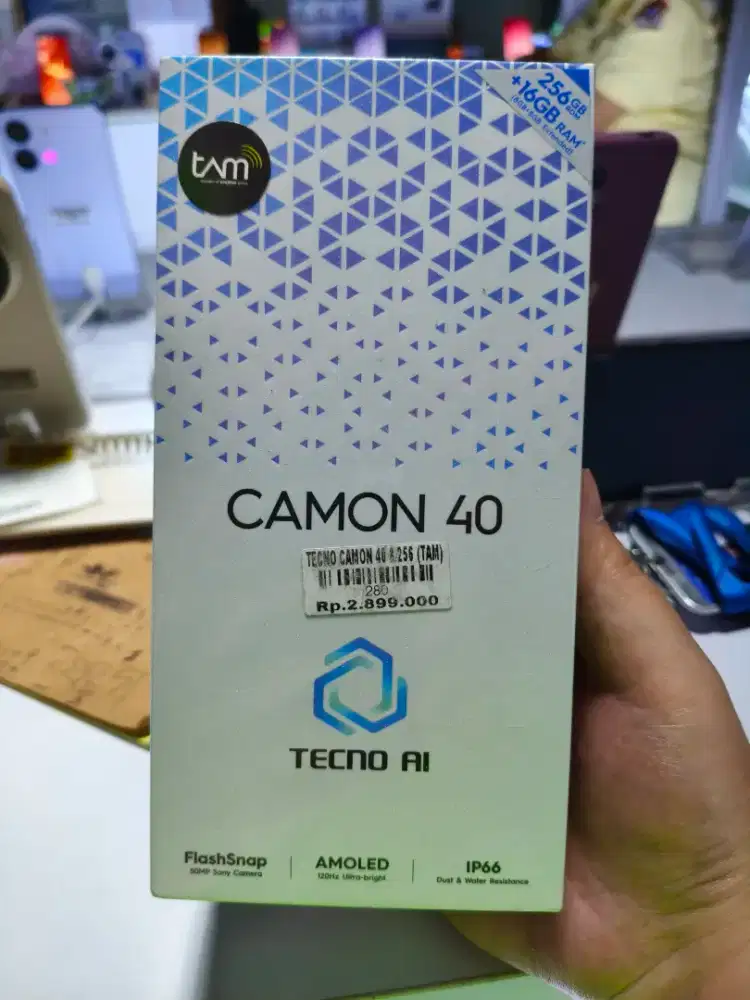 Tecno CAMON 40 ready stok di toko Atlantis