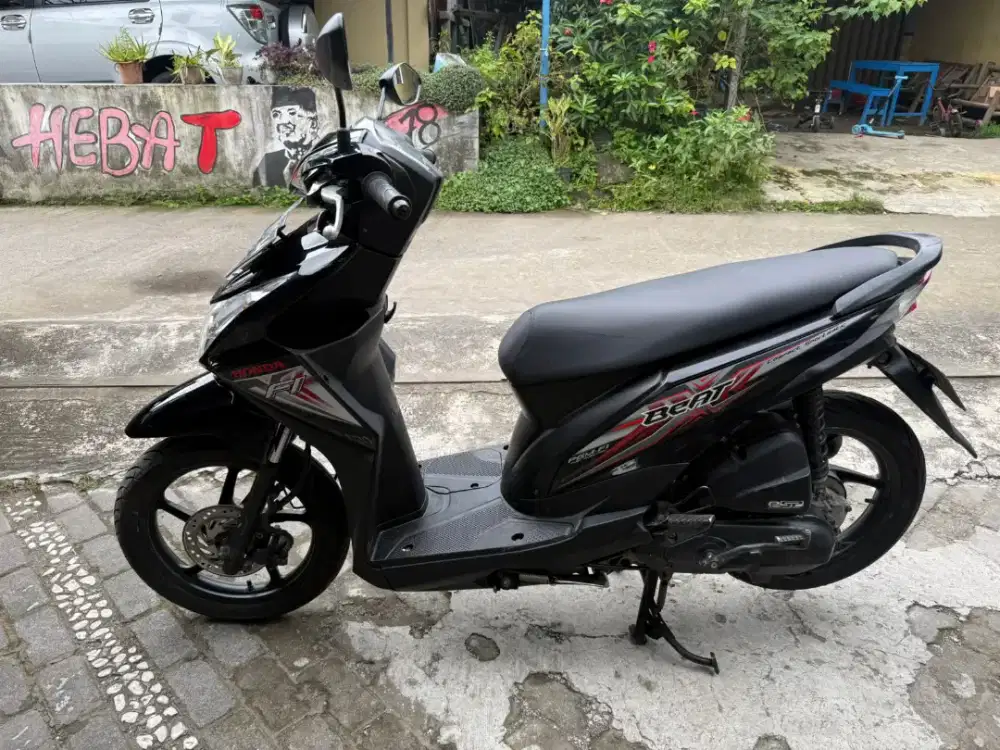 Beat esp stater halus THN 2016 plat AB Wonosari