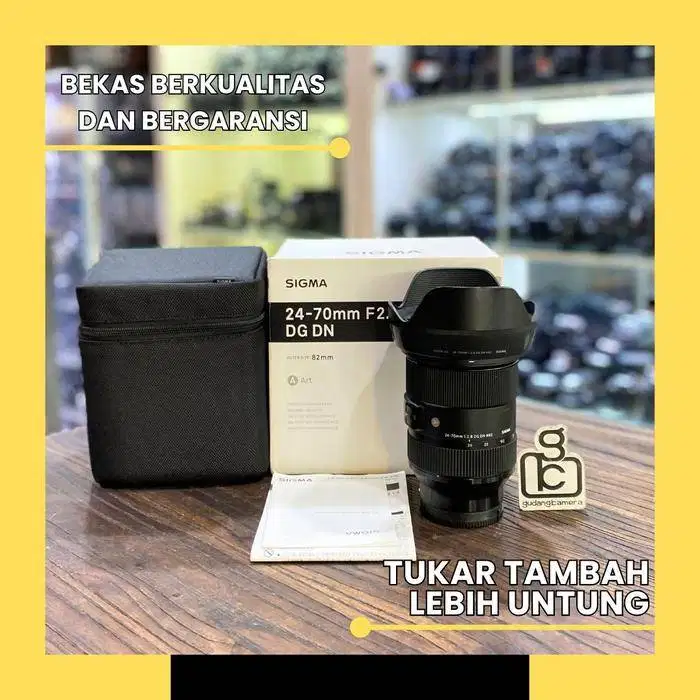 Sigma 24-70mm f2.8 DG DN for Sony E-Mount - MINT CONDITION - 6027