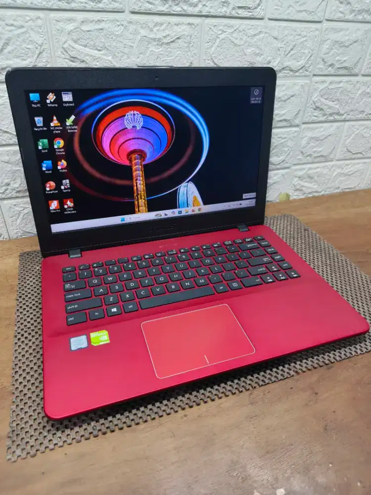 Asus X442UR intel Core i5 Gen-8 (8/128gb+1tb) Spek Design MULUSS