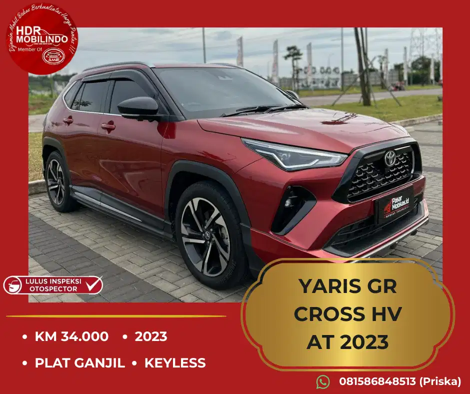 YARIS GR CROSS TSS AT MATIC 2023 GANJIL