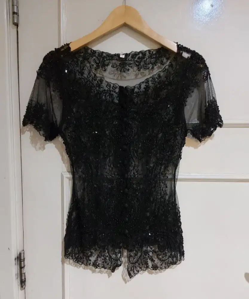 Kebaya Hitam Payet 1 Set