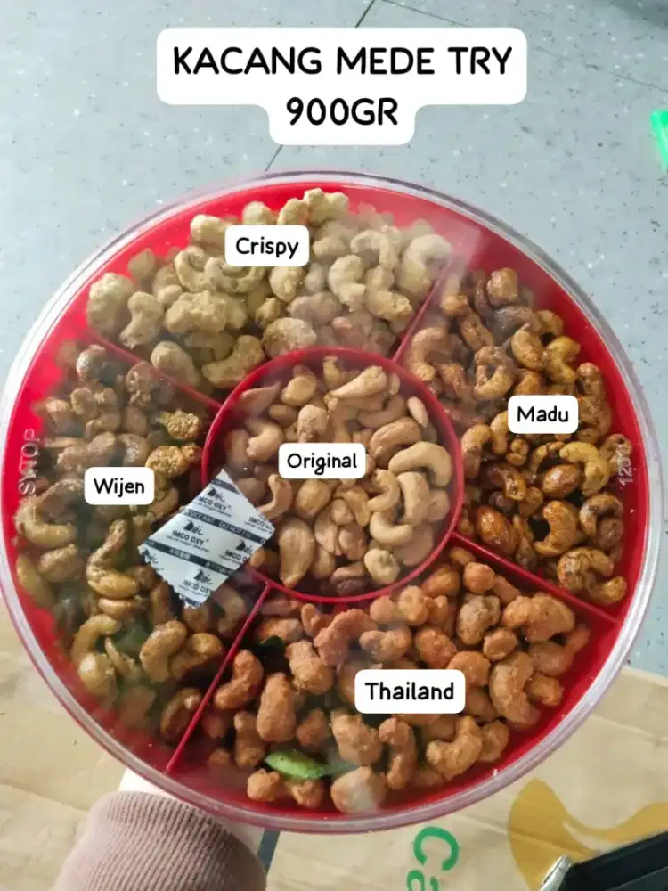 Promo...
Kacang mede tray