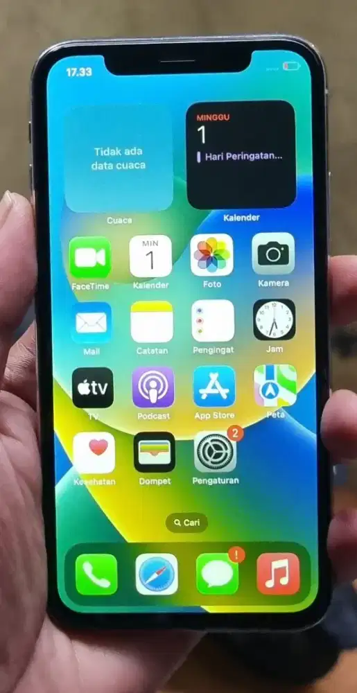 Iphone x 64gb hp charger