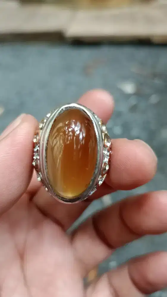 Batu akik Sulaiman madu