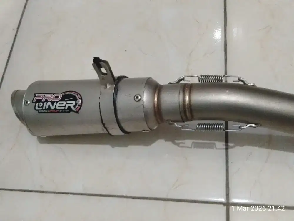Knalpot Proliner Slip On ORI Bekas Pakai CBR 250R CBU