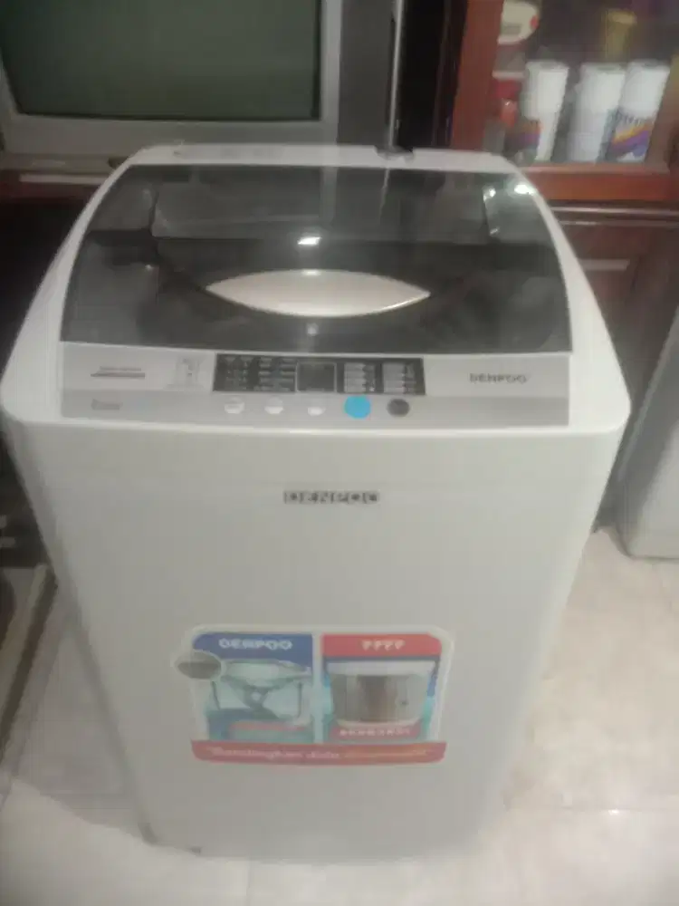 Mesin cuci 1 tabung.Denpoo 8 kg ,normal , Bekasi Utara.