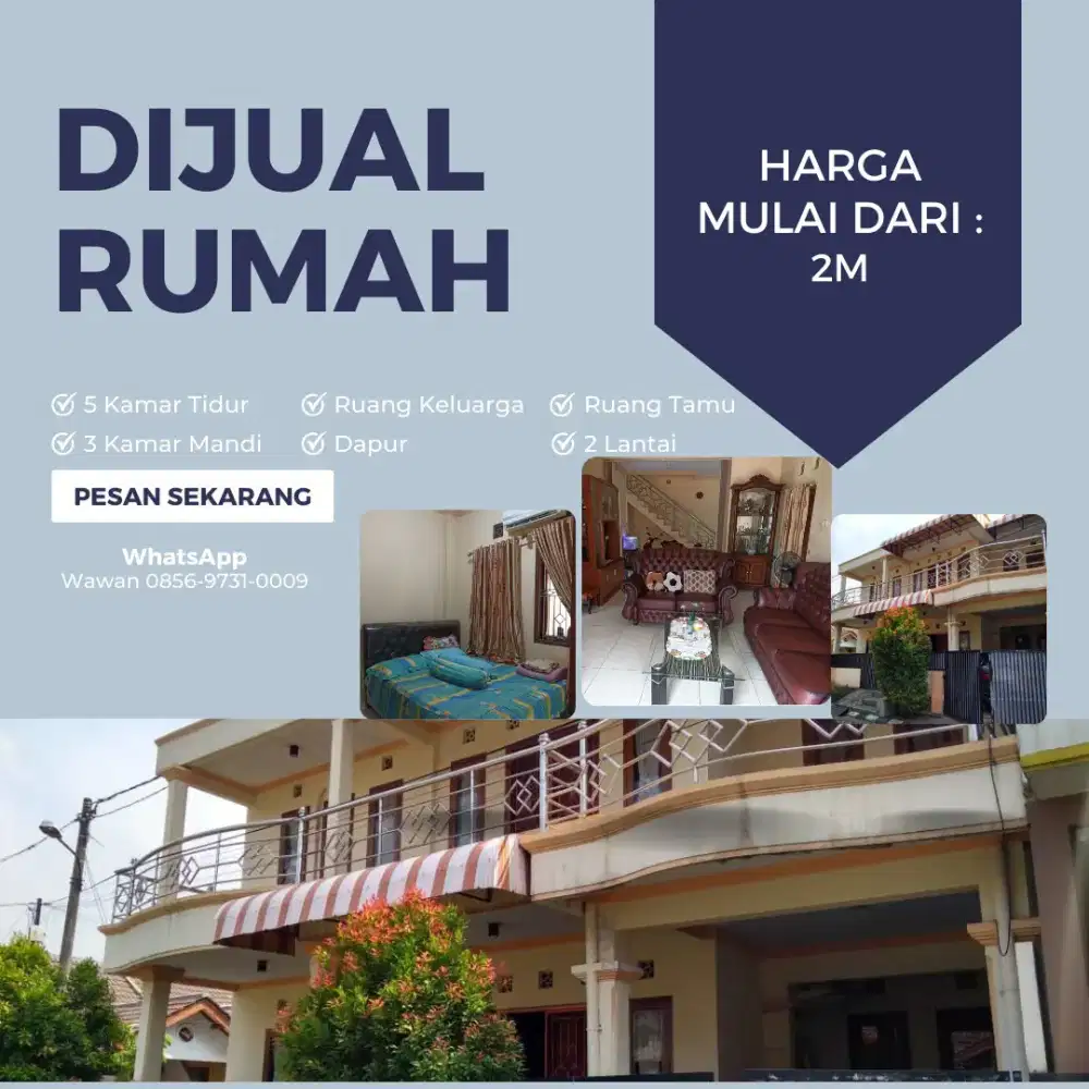 DIJUAL CEPAT RUMAH DI TENGAH KOTA