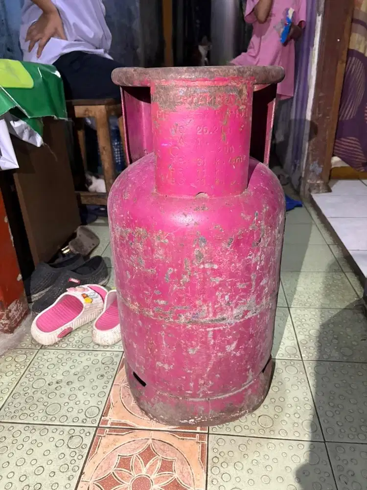 Tabung LPG Pink 12Kg Original Layak Pakai
