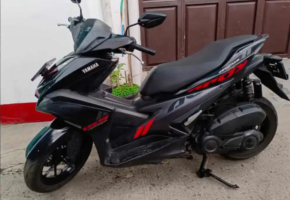 Yamaha Aerox 155CC LED VVA Tahun 2019 PajakPanjg Mesin Halus Siap Gass