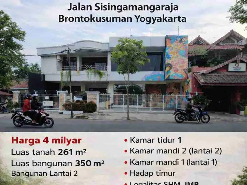 ruko usaha pinggir jalan raya sisisngamangaraja