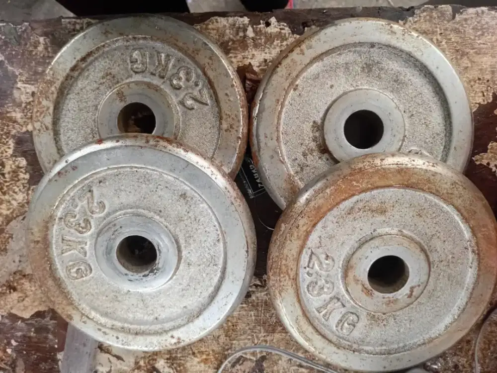 Barbel besi sepasang