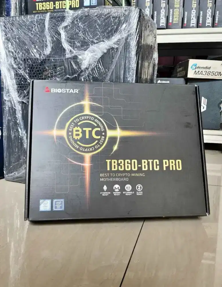 Biostar TB360- BTC PRO MOTHERBOARD KHUSUS MINI BTC NORMAL