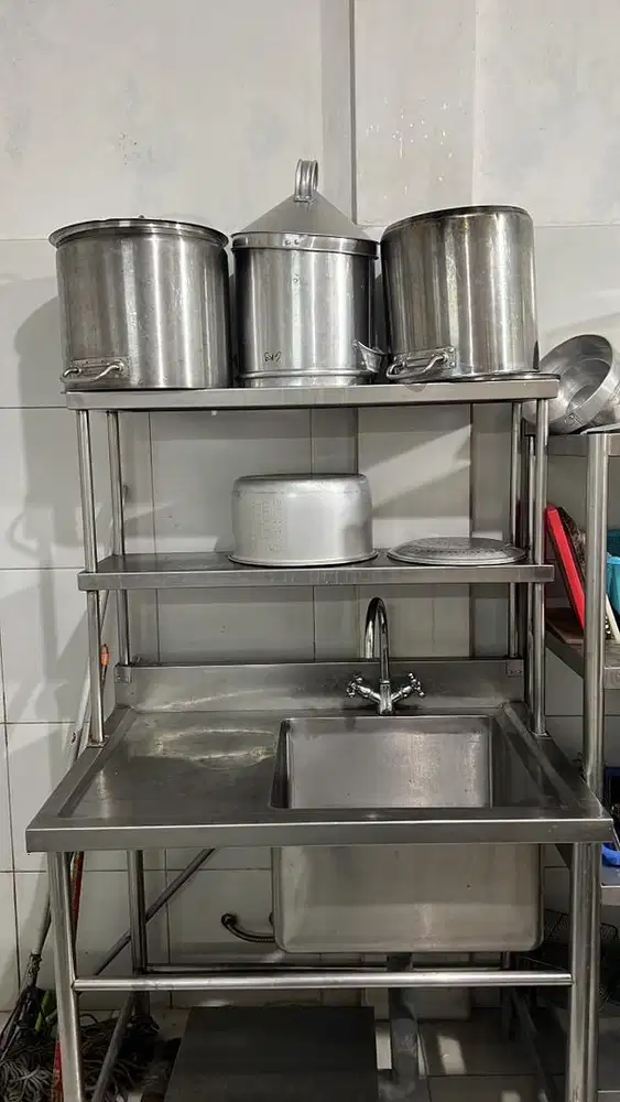 DIJUAL SEGERA SINK STAINLESS NEGOTIABLE