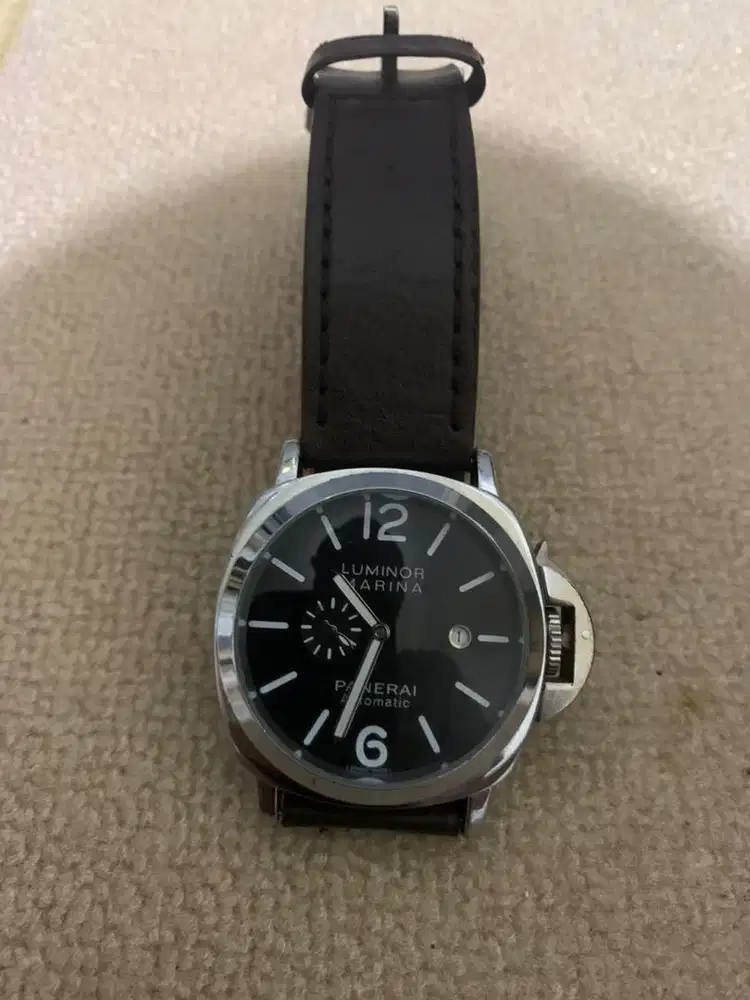 JAM TANGAN MERK, LUMINOR MARINA PANERAI AUTOMATIC