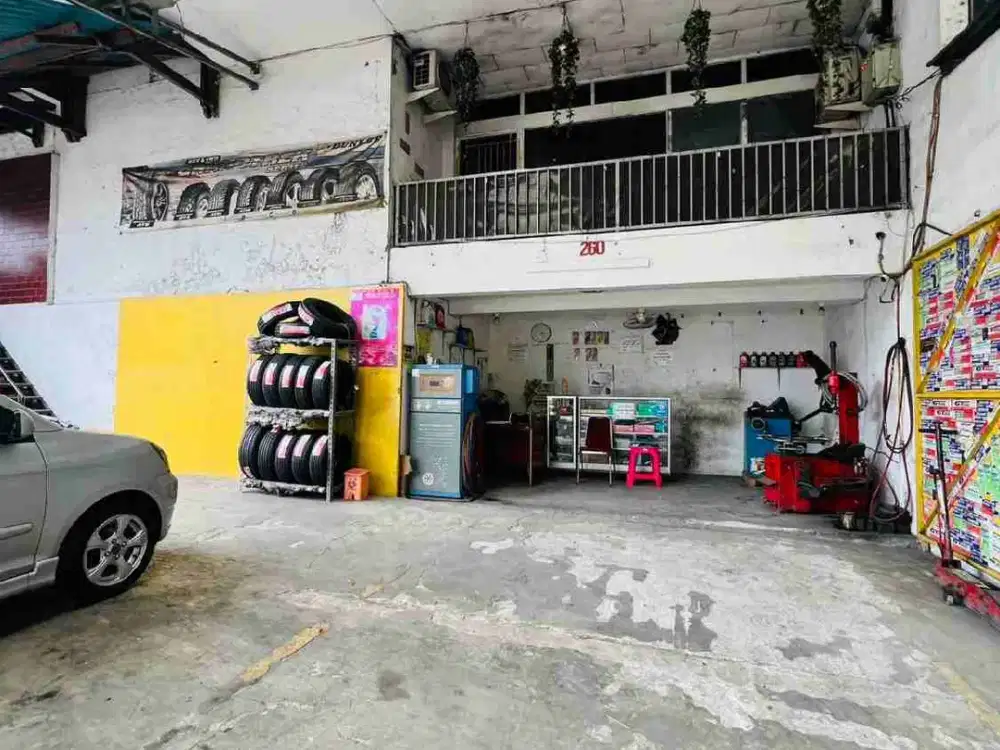 Jual Tanah Bonus Bangunan Lokasi Komersil Di Raya Tajur Cocok Buat Bengkel