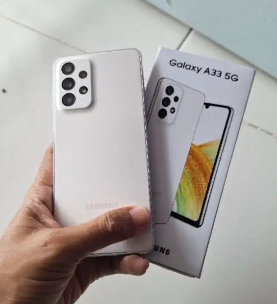 SAMSUNG A33 5G RAM 8GB INTERNAL 256GB SEPERTI BARU