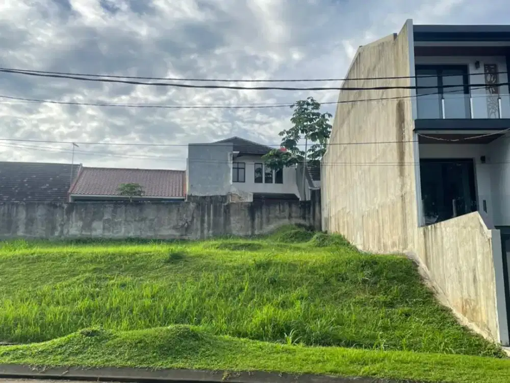 Tanah Strategis 160m2 di Bukit Golf Riverside - View Lagoon & Gunung, Dekat Tol & LRT