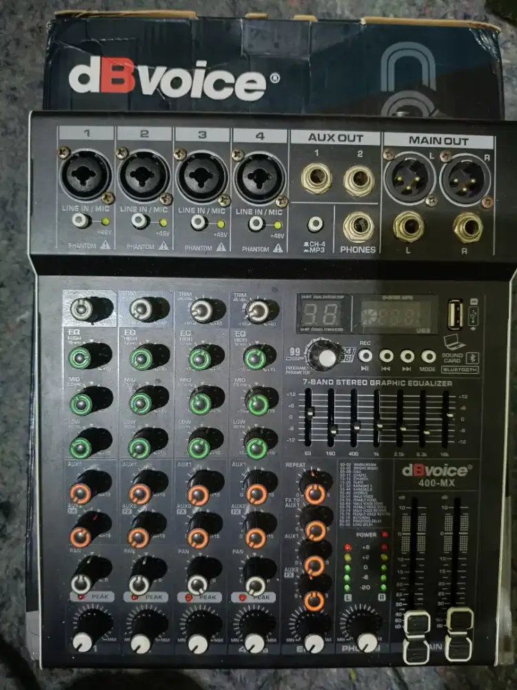 Jual Mixer DB Voice 400 MX Paket atau Satuan