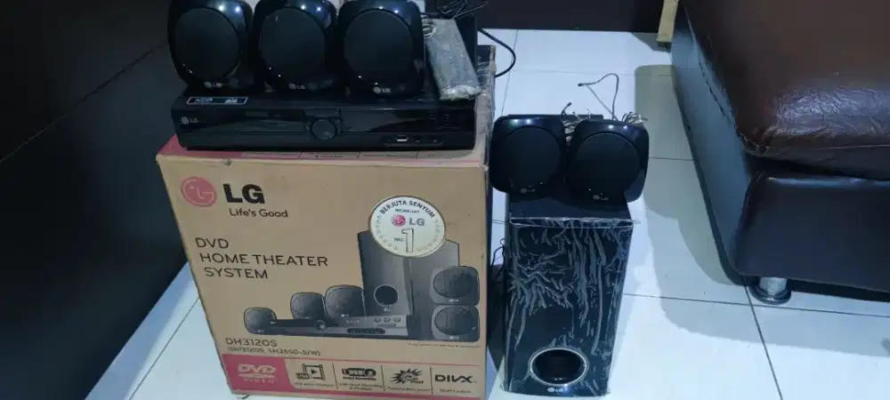 LG DVD Home Theater DH3120S(Bekas-Mulus)